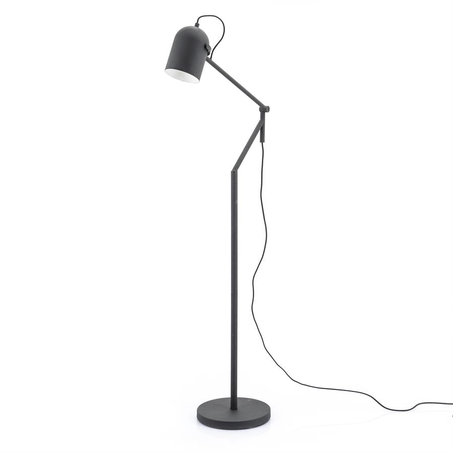 By-Boo vloerlamp Sleek in het zwart