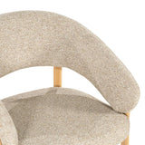 By-Boo Eetkamerstoel Chair Sedia in Brown of Naturel