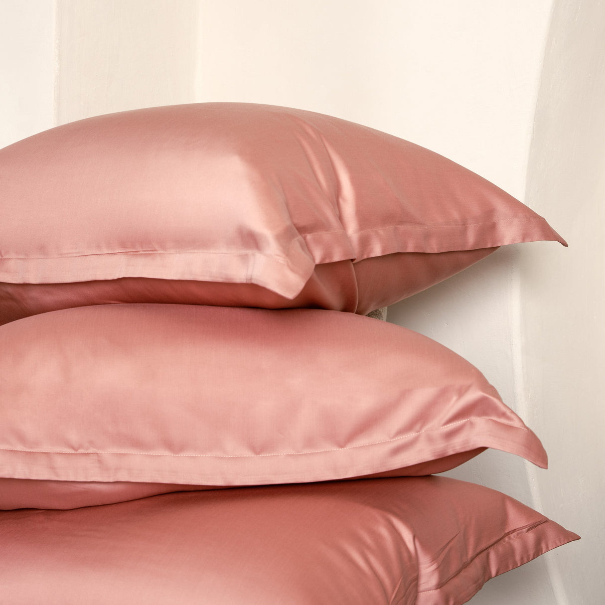 TENCEL™ - Sateen Kussensloop Terra Roze