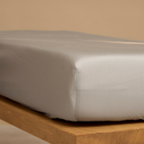 Tencel hoeslaken taupe