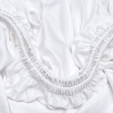 Kids - Hoeslaken TENCEL™ Sateen Wit