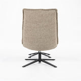 Eleonora Relaxfauteuil Marcus inclusief voetenbank in het beige