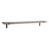 Factory wandplank - FSC-gerecycled hout - 120 cm