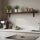 Factory wandplank - FSC-gerecycled hout - 120 cm