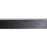 Zwart zwevende wandplank - FSC-gerecycled hout - 80x18x3,8 cm