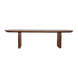 Bullnose eetkamerbank - 180 cm