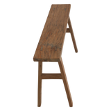Java carpenter bijzettafel/bankje - Gerecycled hout - 80x17x50 cm