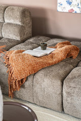 By-Boo Plaid Hyde terracotta