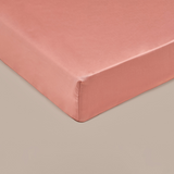 Tencel hoeslaken terra roze
