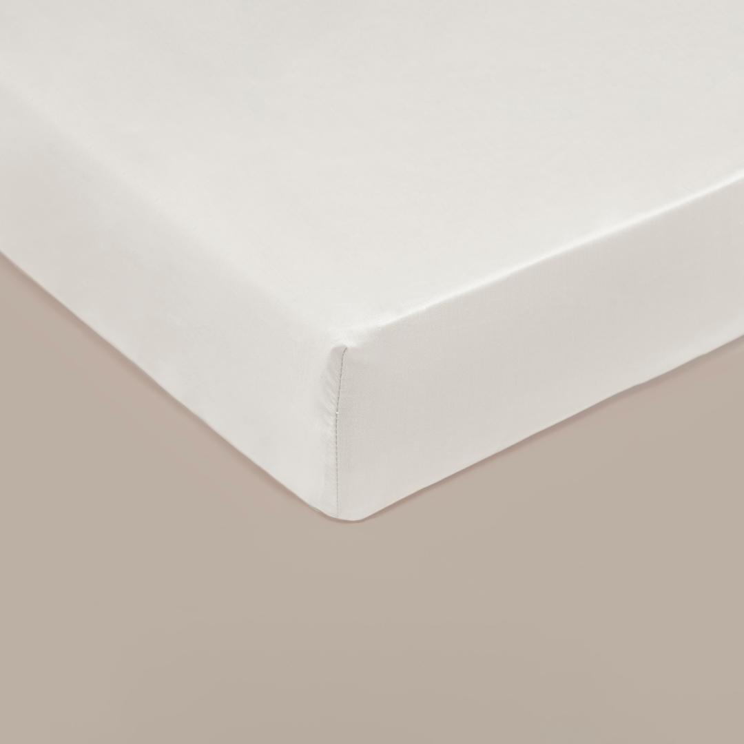 TENCEL™ - Sateen Hoeslaken Off White