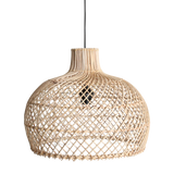 Maze rotan hanglamp naturel - Ø 42x36 cm