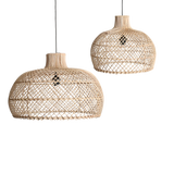 Maze rotan hanglamp naturel -Ø 57x36 cm