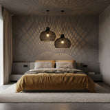 Maze rotan hanglamp zwart - Ø 42x36 cm