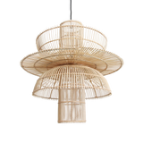 Saturn rotan hanglamp - Ø 65x63 cm