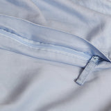 Tencel dekbedovertrek licht blauw
