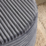 My Sofa Hocker | Rond | 80 cm | Tilia 85 | Antraciet