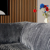 MySofa Teddy | Divan Links + 2,5 zits | Antraciet