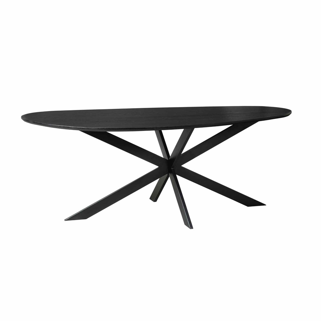 Eettafel Cloud | 280 cm | Eiken | Zwart