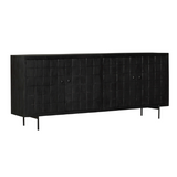 Dressoir Brandy Black | 220 cm