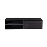 Zwevend tv meubel Ambiance Black | 120 cm