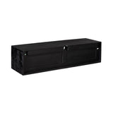 Zwevend tv meubel Ambiance Black | 120 cm