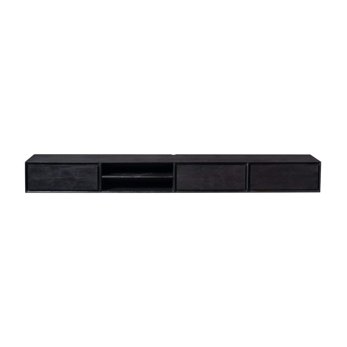 Zwevend tv meubel Ambiance Black | 240 cm