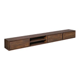 Zwevend tv meubel Ambiance Brown | 240 cm