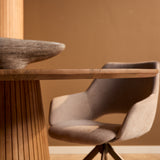 Eettafel Solana | 240 cm | Naturel | Ovaal