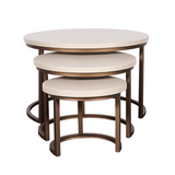 Salontafel Madison Sand | 70 cm | set van 3