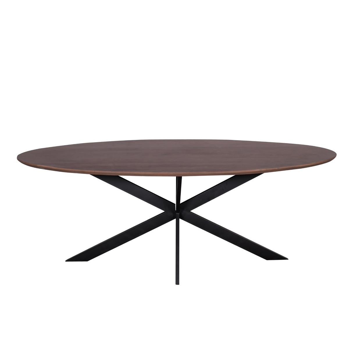 Eiken eettafel Ferris | Ovaal 240 cm | Walnoot