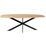 Eiken eettafel Ferris | Deens Ovaal 280 cm | Naturel