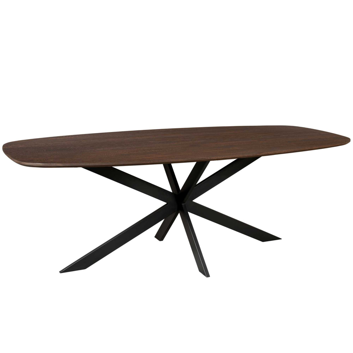 Eiken eettafel Ferris | Deens Ovaal 240 cm | Brown