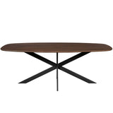 Eiken eettafel Ferris | Deens Ovaal 240 cm | Brown