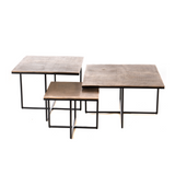 Salontafel Ziva Gold | 90 cm