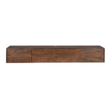 Zwevend tv meubel Vision Brown | 200 cm