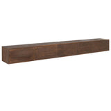 Zwevend tv meubel Vision Brown | 280 cm