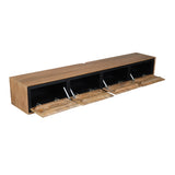 Zwevend tv meubel RichWood | 240 cm