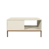 Salontafel Madison Sand | 80 cm | Vierkant