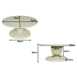 Salontafel Mabel | 90 cm