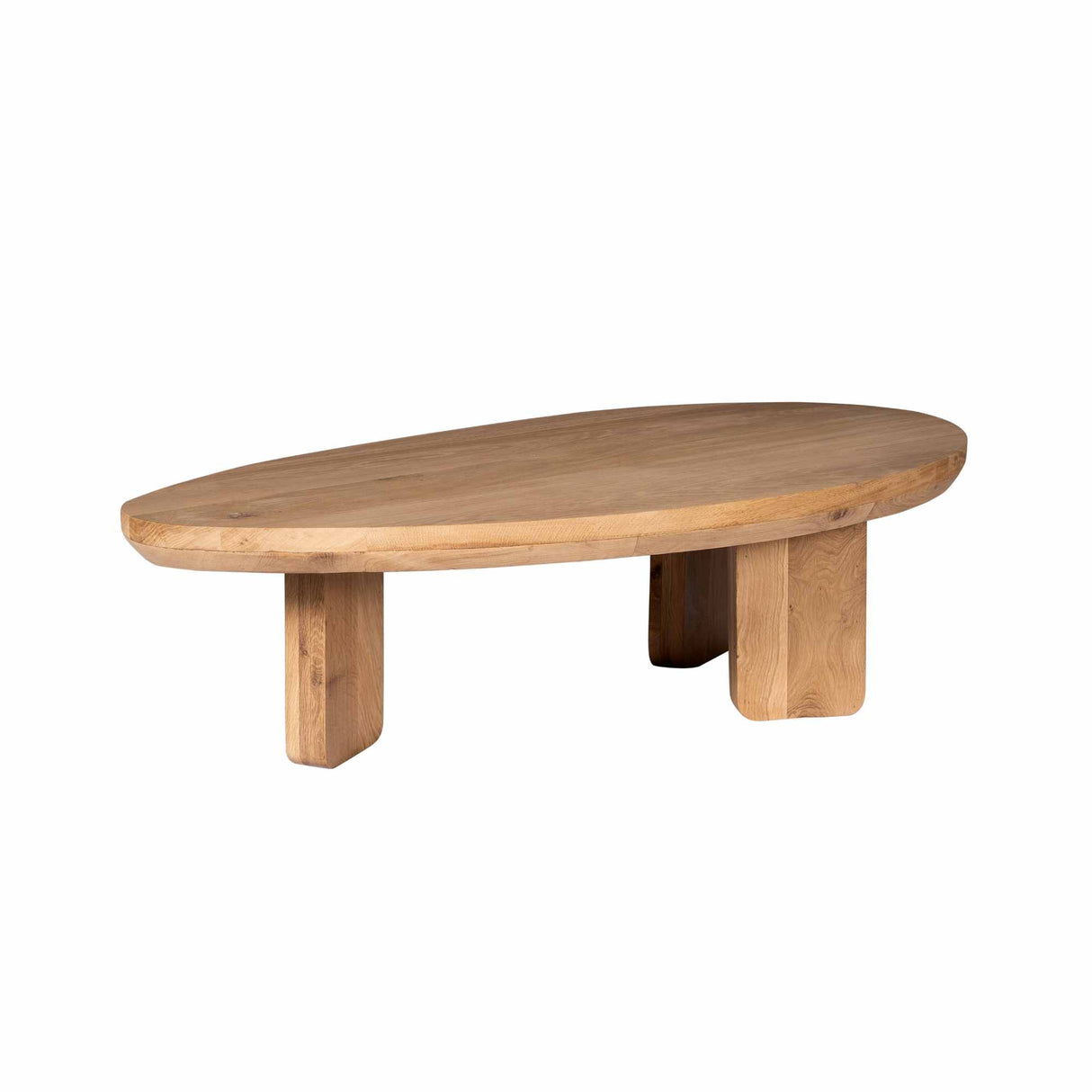 Salontafel Zillah | 130 cm | Naturel Eiken