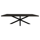 Eetkamertafel Denver Black | Rechthoek | 300 cm