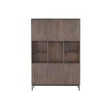 Vakkenkast XL Madison Walnoot | 135 cm