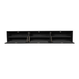 Zwevend tv meubel Madison Black | 160 cm