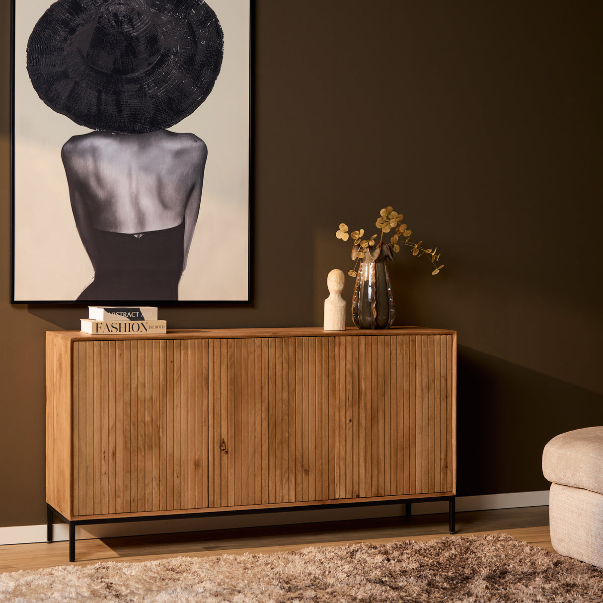 Dressoir Madison Natural | 165 cm
