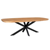 Eettafel Madison Naturel | 200 cm | Deens ovaal