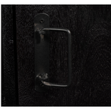 Boekenkast Boaz Black | 2 deuren 1 lade