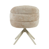 Eetkamerstoel Bella | Beige | Poot Sand | Met armleuning