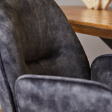 Eetkamerstoel Nova | Antraciet (set of 2)