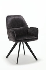Eetkamerstoel Nova | Antraciet (set of 2)