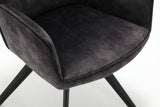 Eetkamerstoel Nova | Antraciet (set of 2)